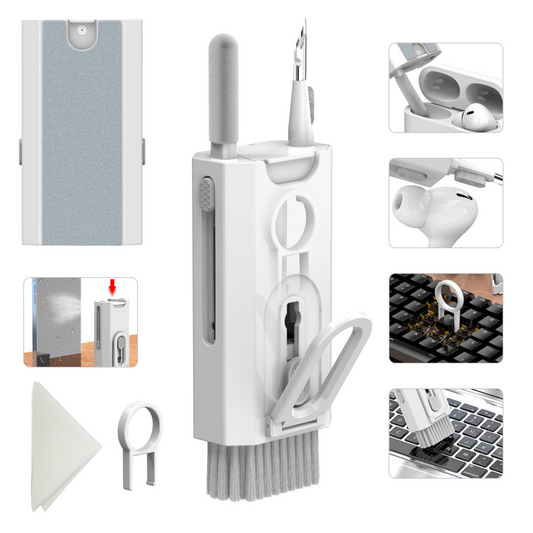 KIT DE LIMPIEZA MULTIFUNCIONAL 8 EN 1