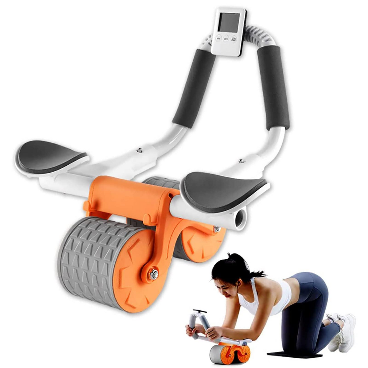 RUEDA ABDOMINAL DE REBOTE AUTOMÁTICO