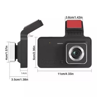 CÁMARA DELANTERA Y TRASERA PARA VEHÍCULO