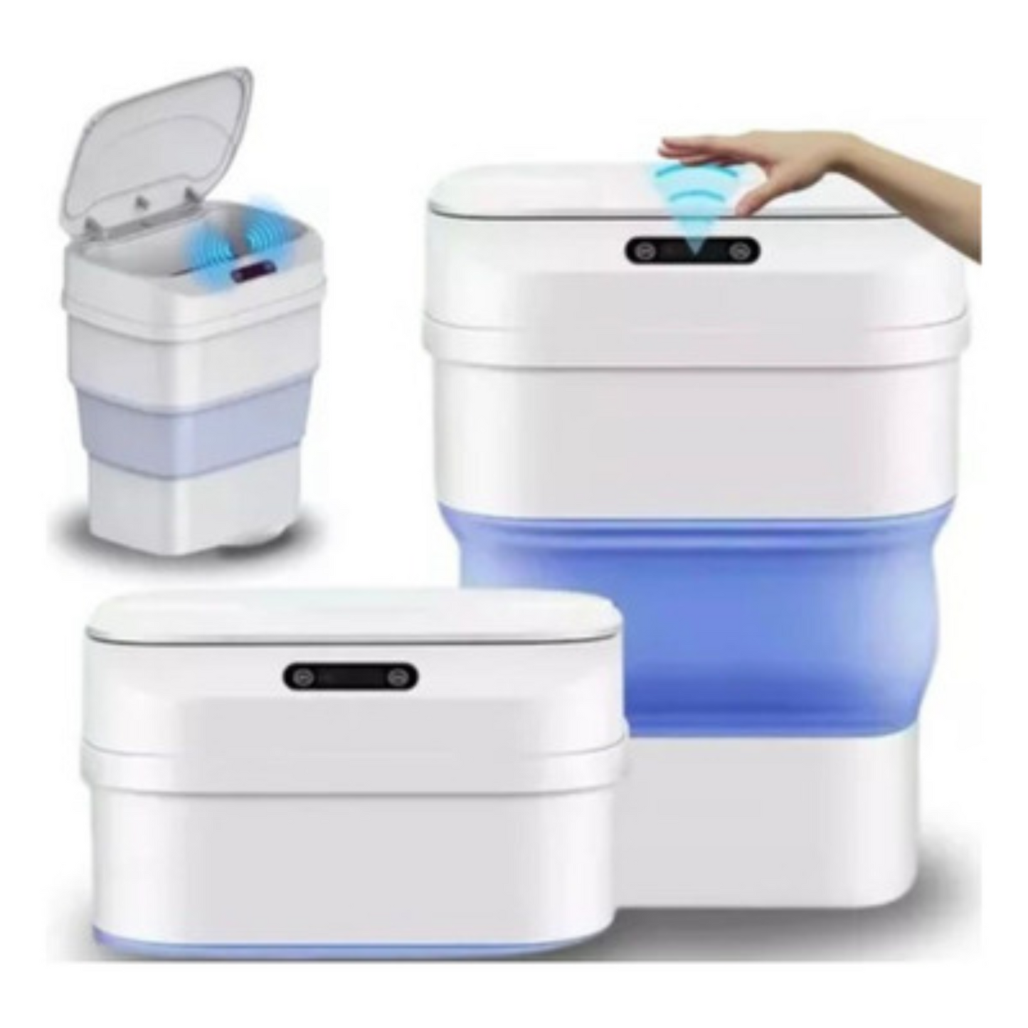 BASURERO / PEPELERA INTELIGENTE CON SENSOR