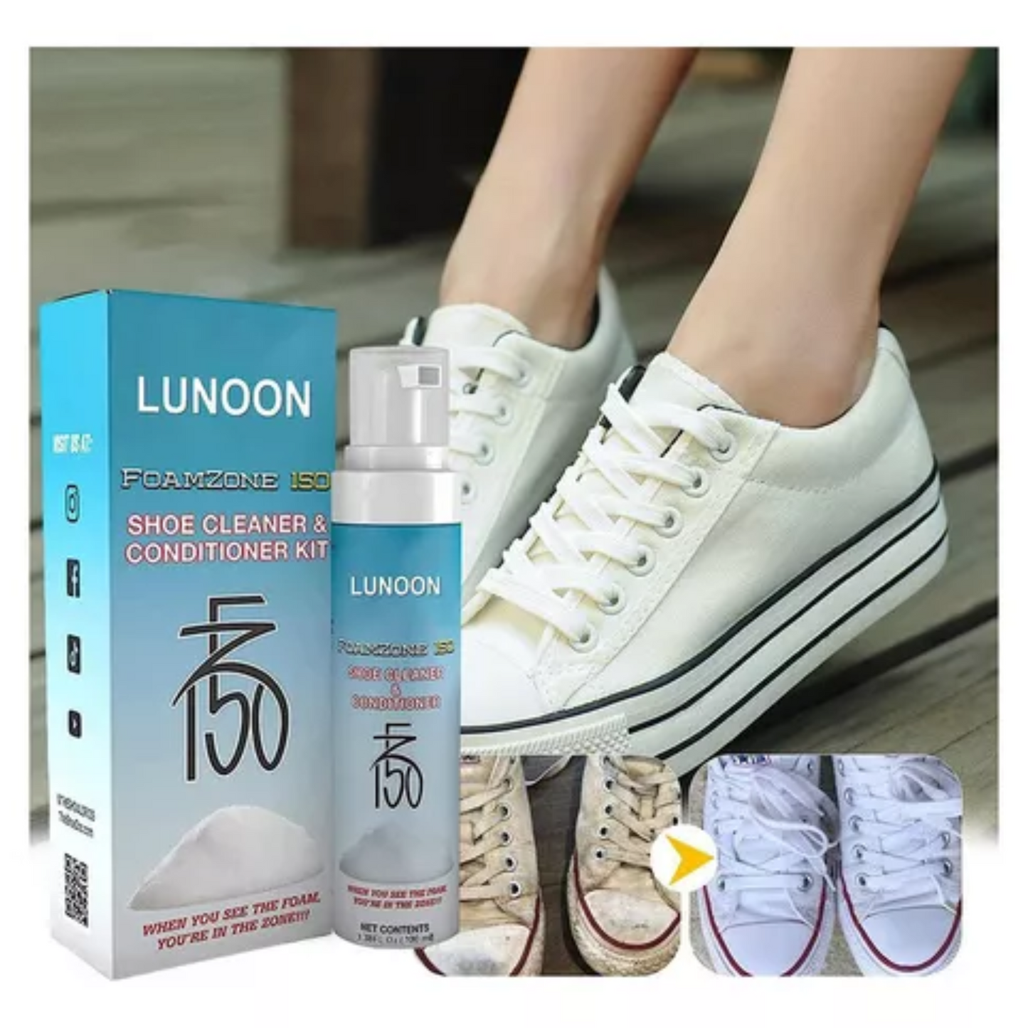 Blanqueador de Zapatos