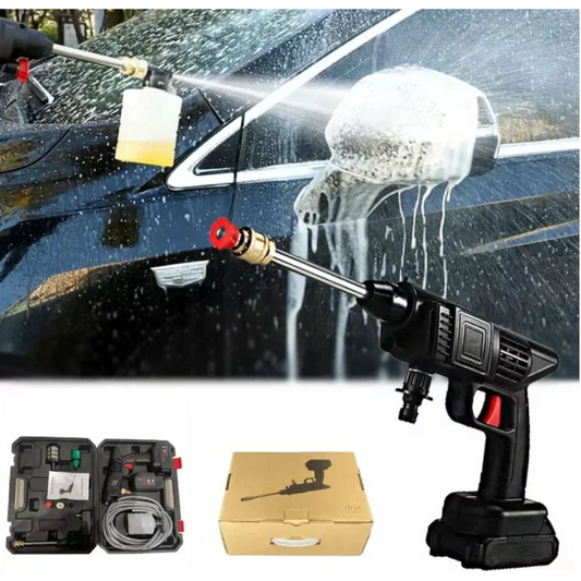 Hidrolavadora Portátil con 2 Baterías