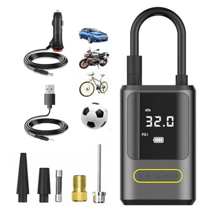 BOMBA DE AIRE PORTATIL RECARGABLE