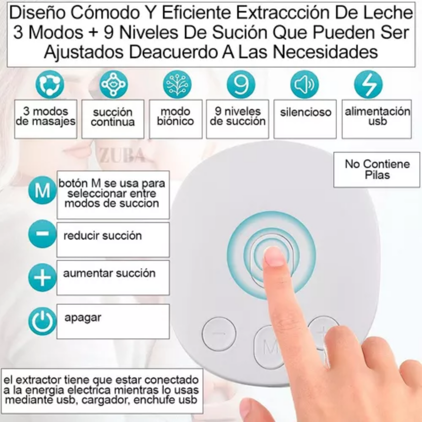 EXTRACTOR MATERNO ELECTRICO