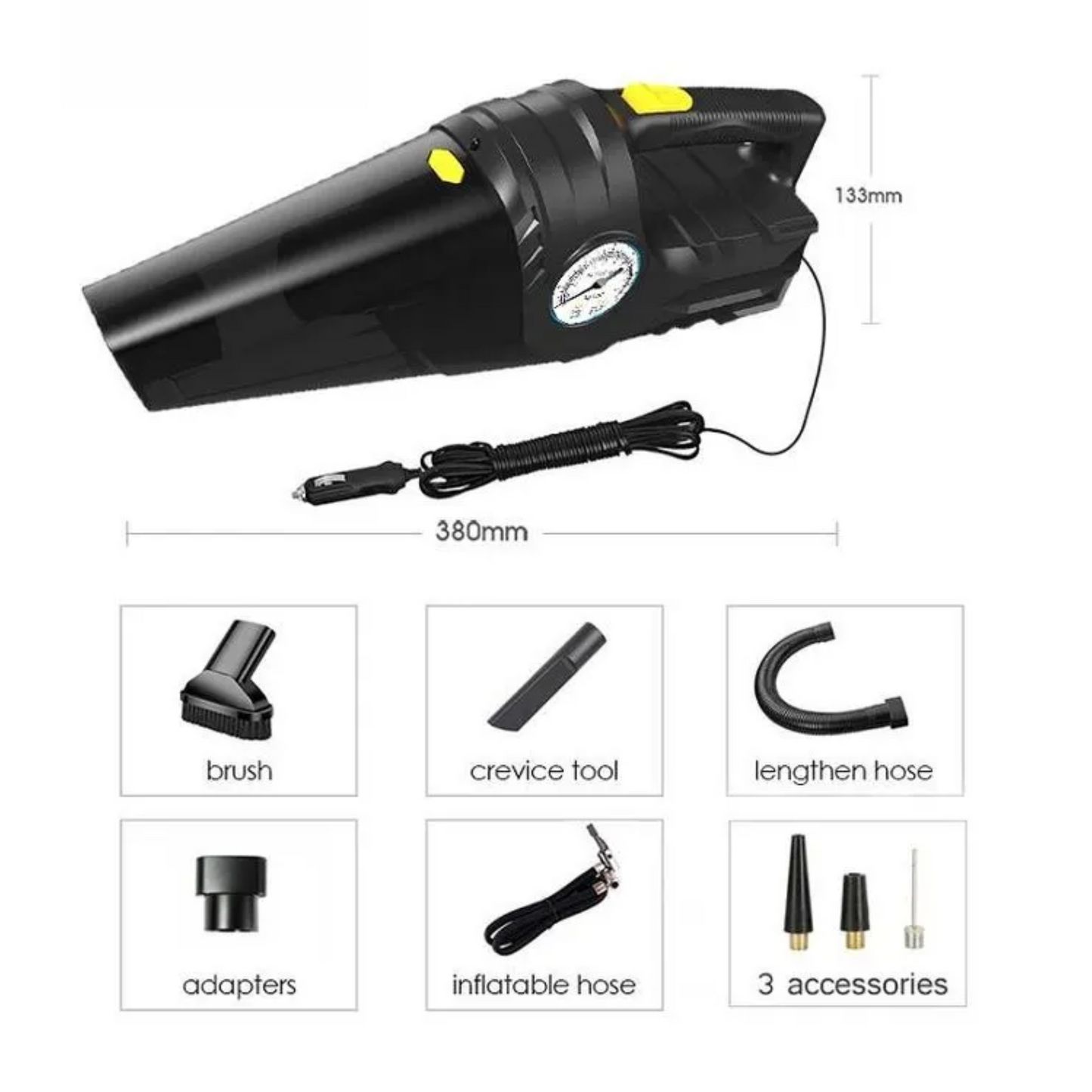 ASPIRADORA Y BOMBA DE AIRE CARSUN