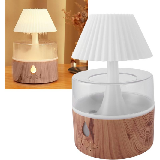 HUMIDIFICADOR LLUVIA CON LUCES LED DE 7 COLORES